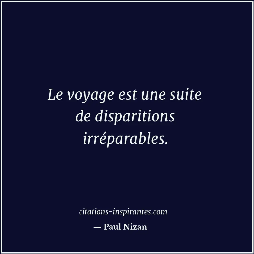 Citation de Paul Nizan