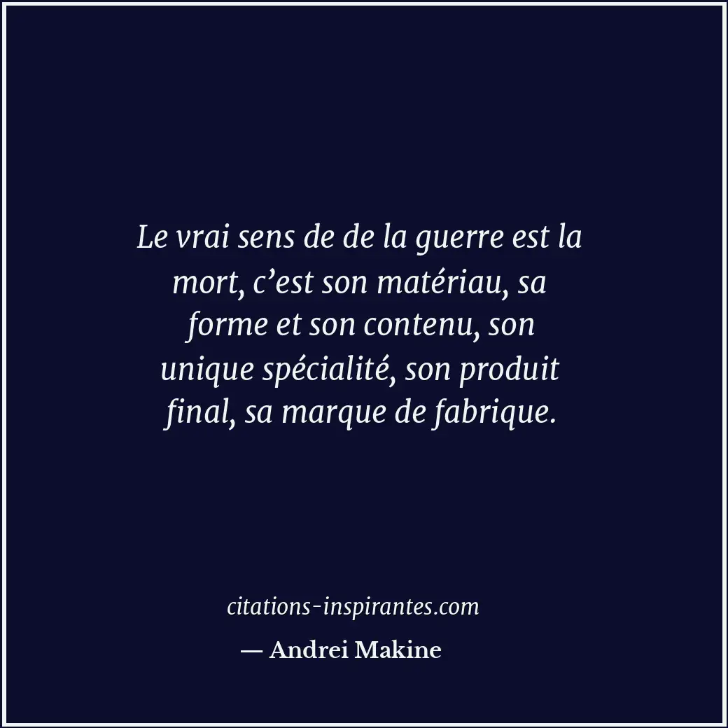 Citation de Andrei Makine