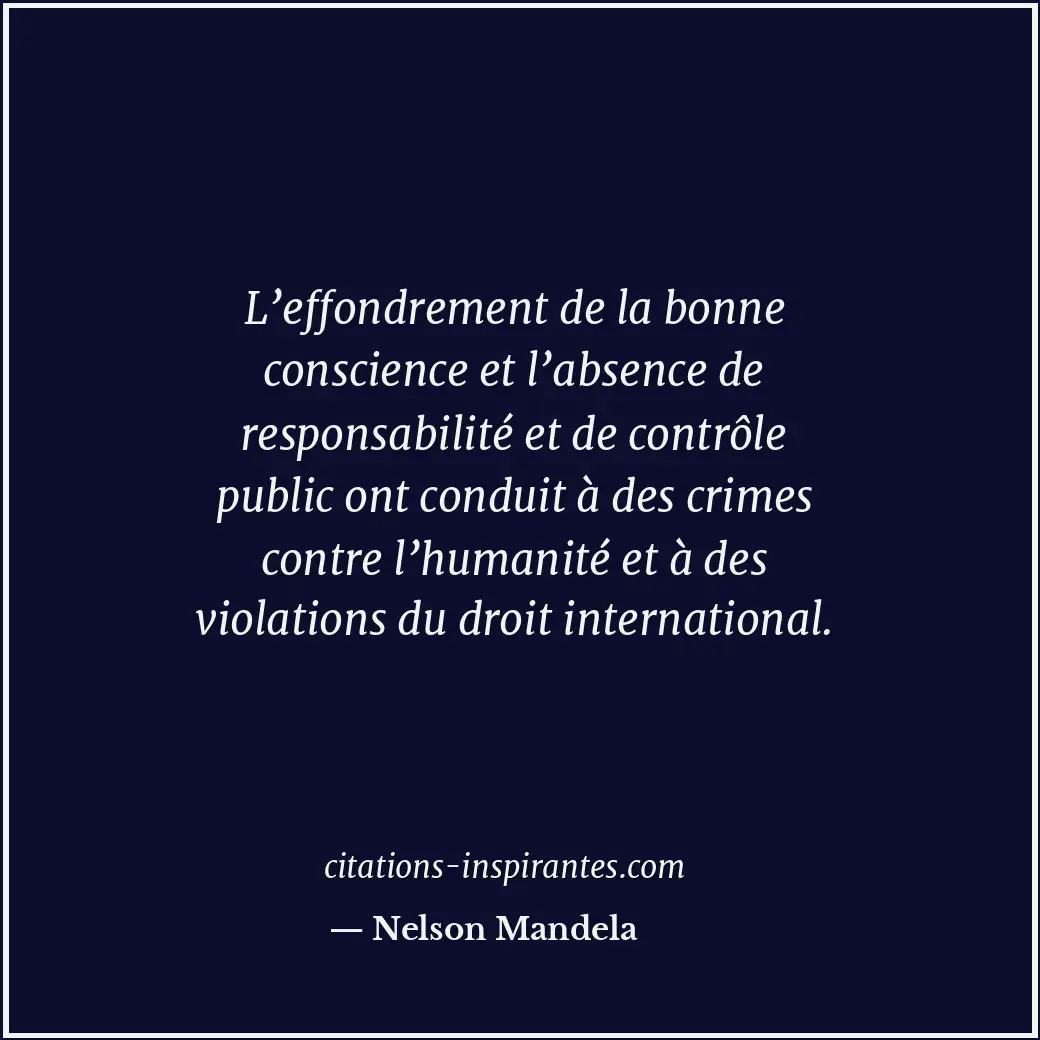 Citation de Nelson Mandela