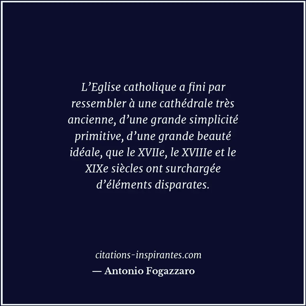 Citation de Antonio Fogazzaro