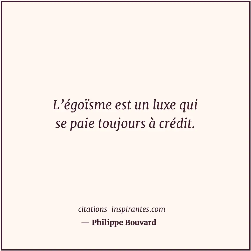 Citation de Philippe Bouvard