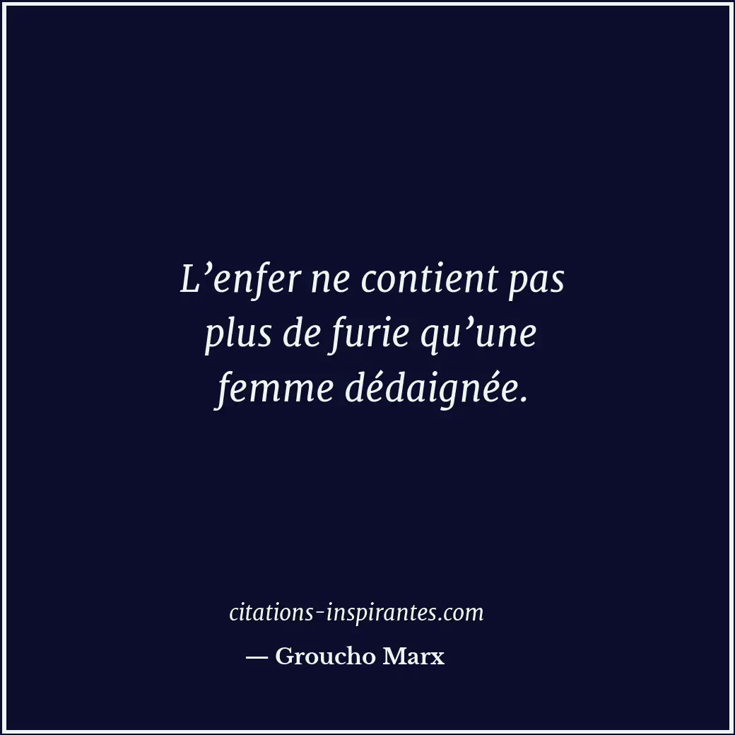 Citation de Groucho Marx