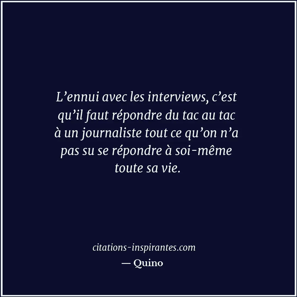 Citation de Quino