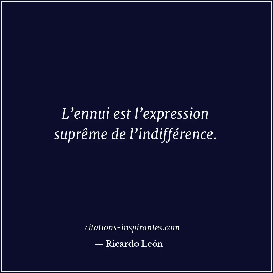 Citation de Ricardo León