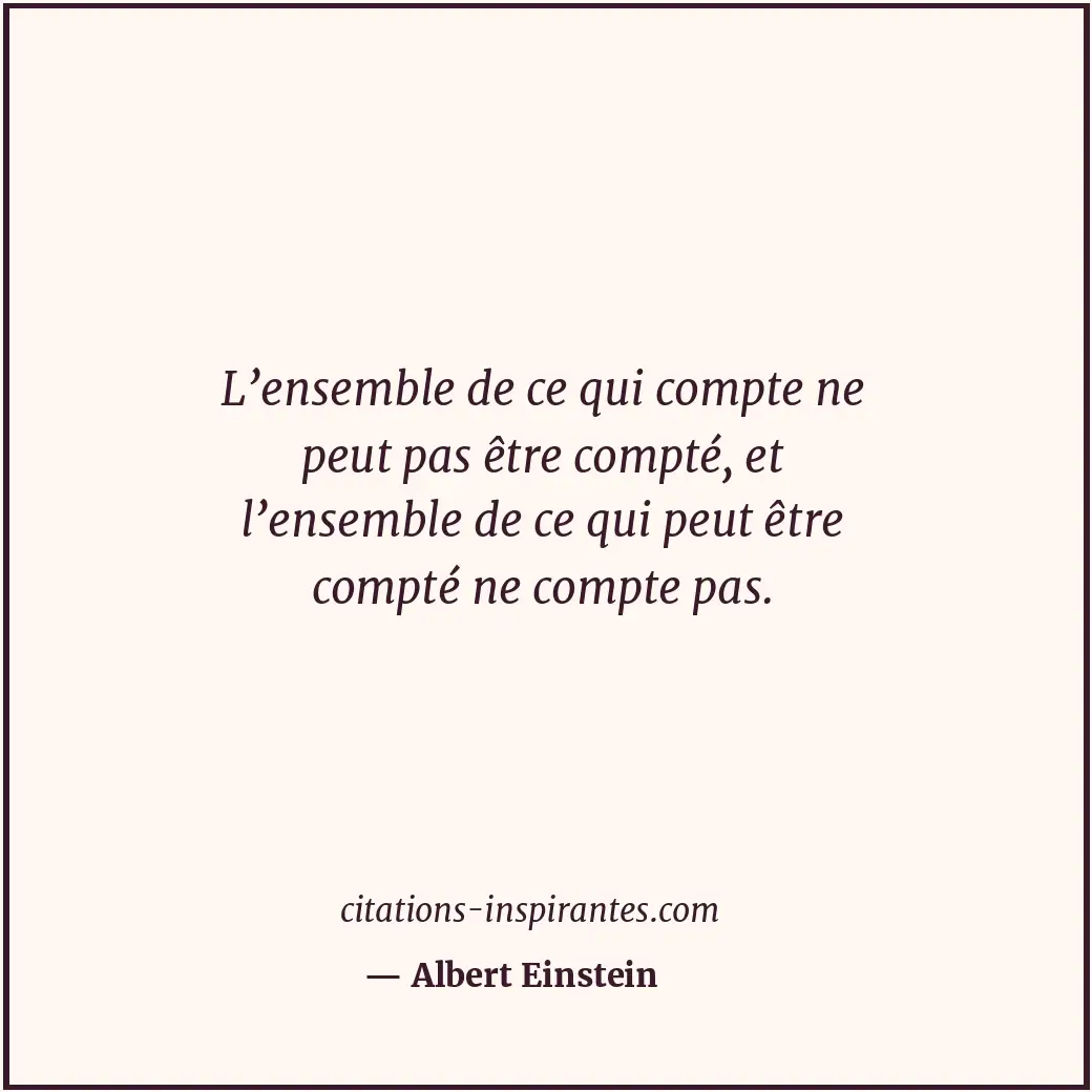 Citation de Albert Einstein