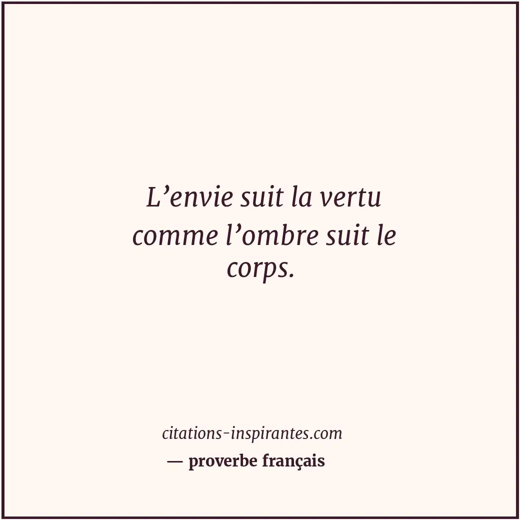 Citation de proverbe français