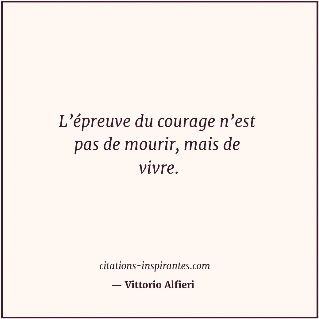 Citation de Vittorio Alfieri