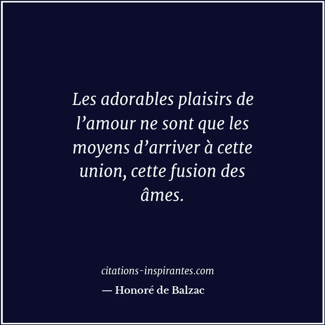 Citation de Honoré de Balzac