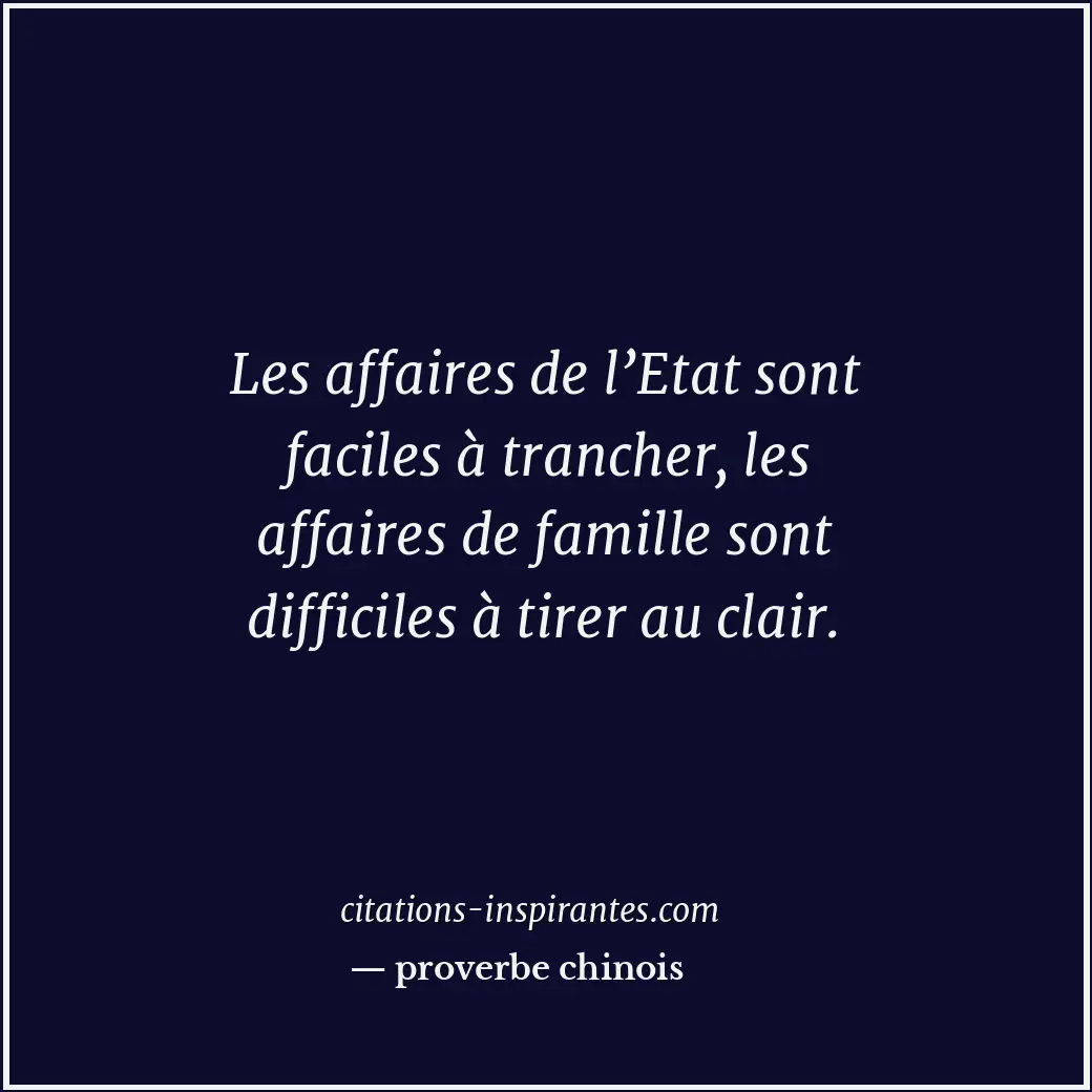 Citation de proverbe chinois