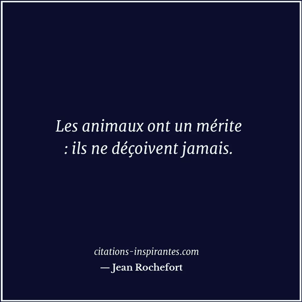 Citation de Jean Rochefort