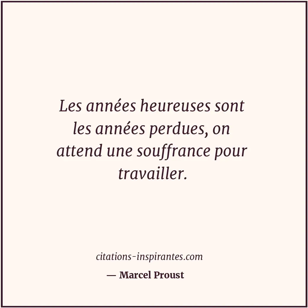 Citation de Marcel Proust