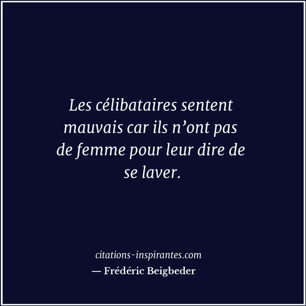 Citation de Frédéric Beigbeder