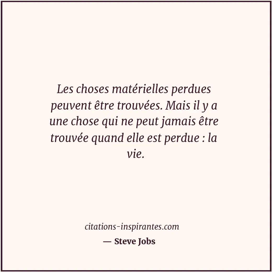 Citation de Steve Jobs