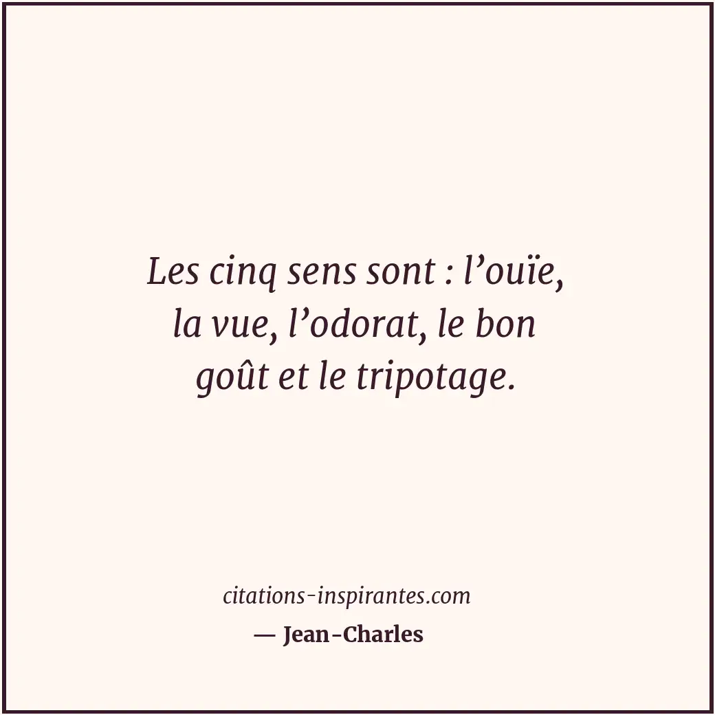 Citation de Jean-Charles