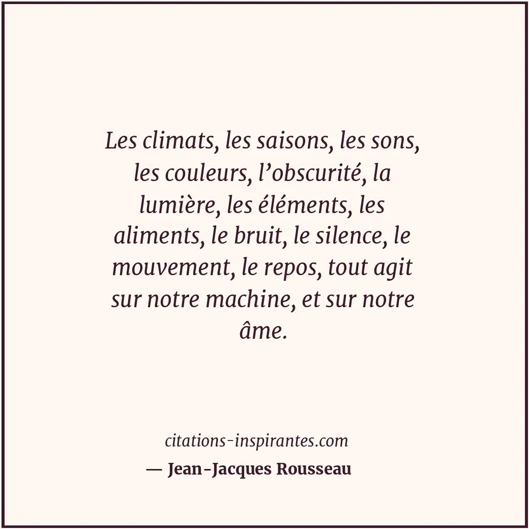 Citation de Jean-Jacques Rousseau