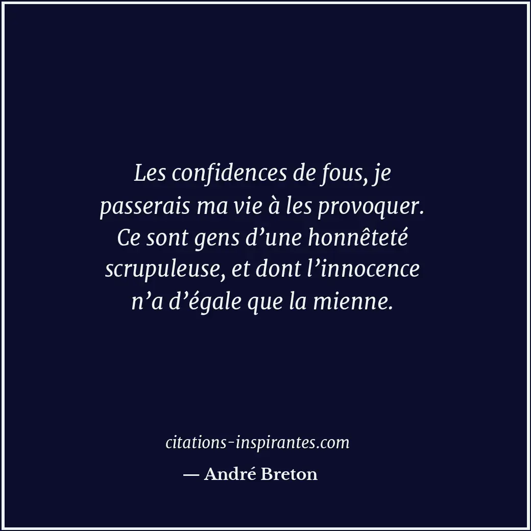 Citation de André Breton
