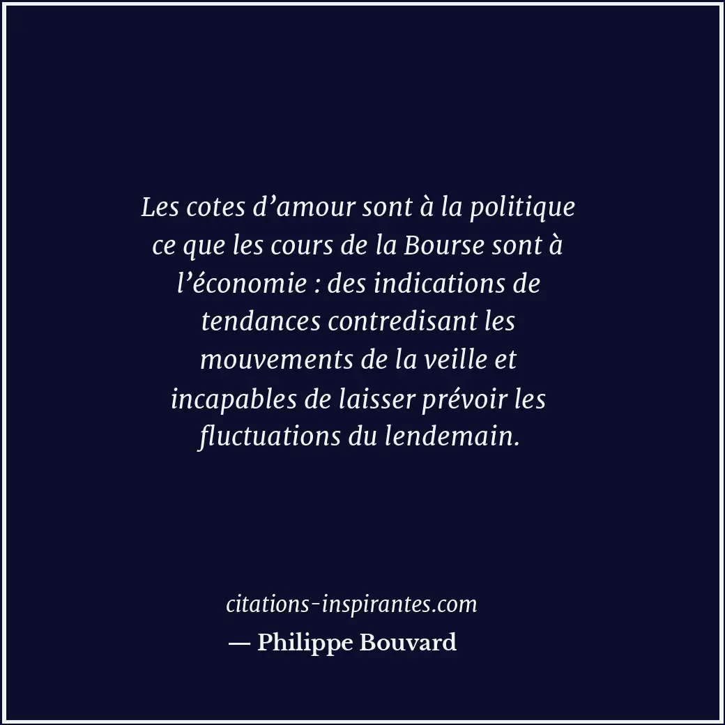 Citation de Philippe Bouvard