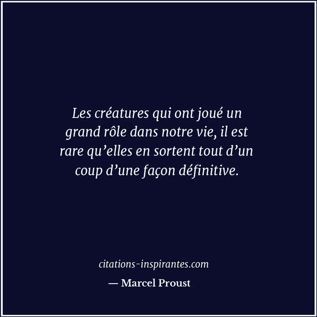 Citation de Marcel Proust