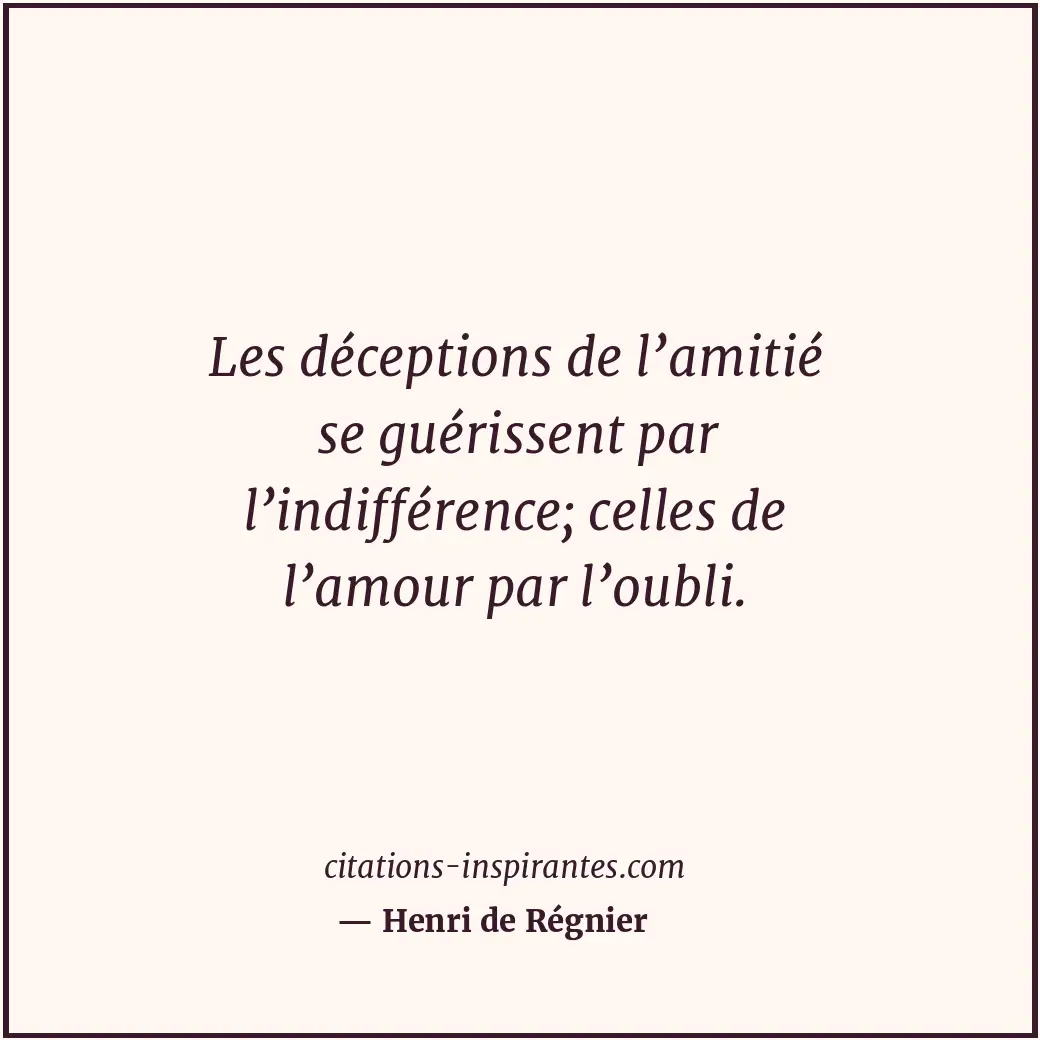 Citation de Henri de Régnier