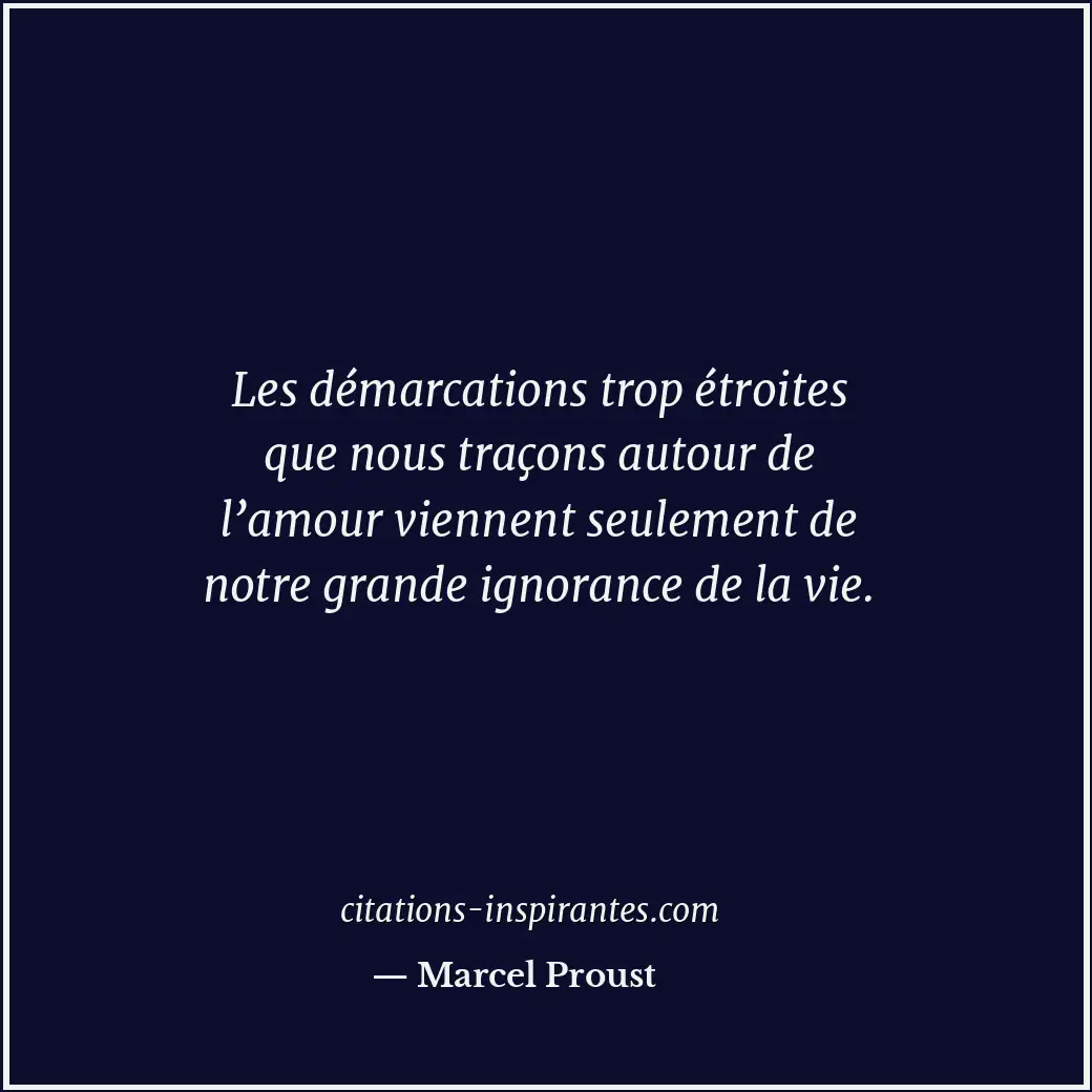 Citation de Marcel Proust
