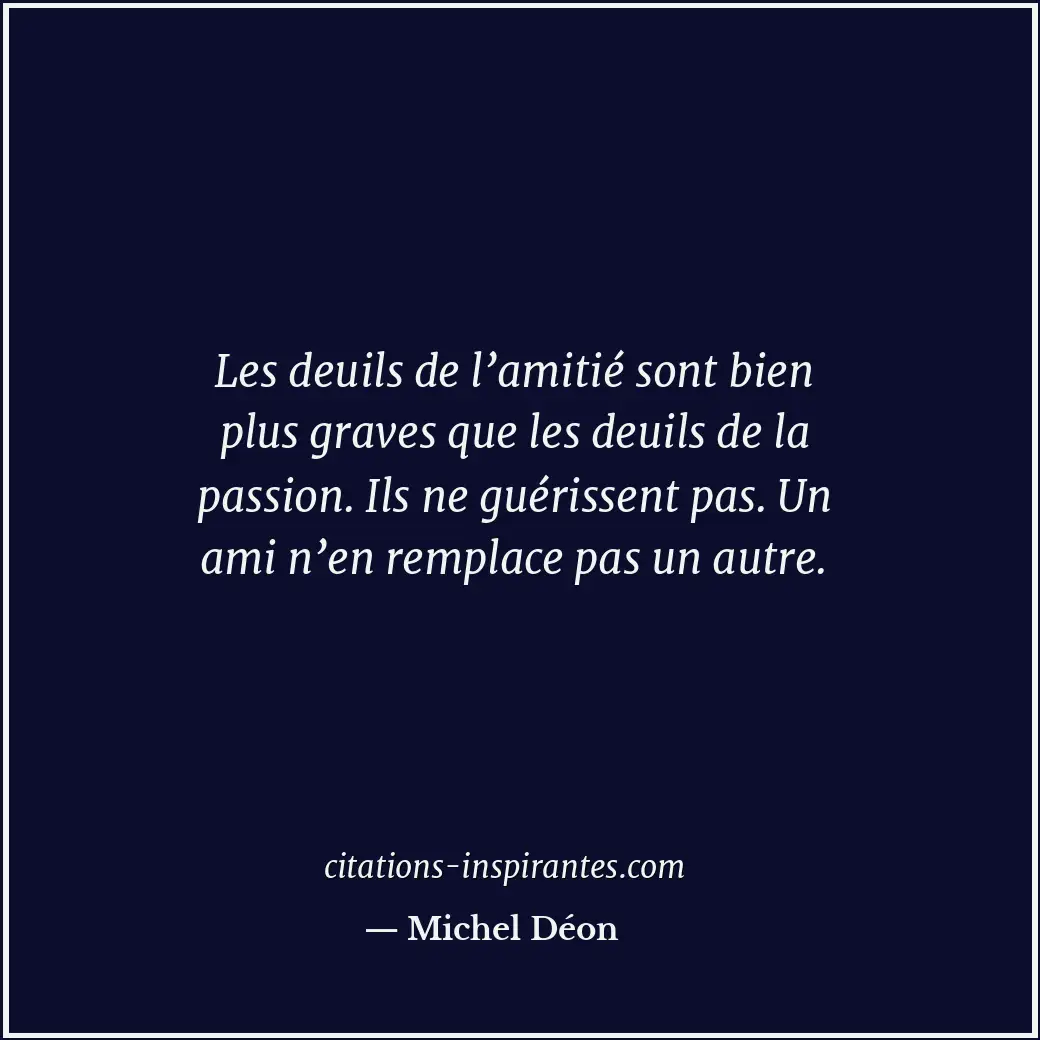 Citation de Michel Déon