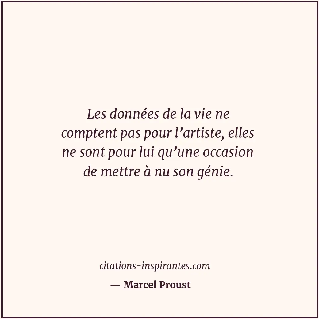 Citation de Marcel Proust