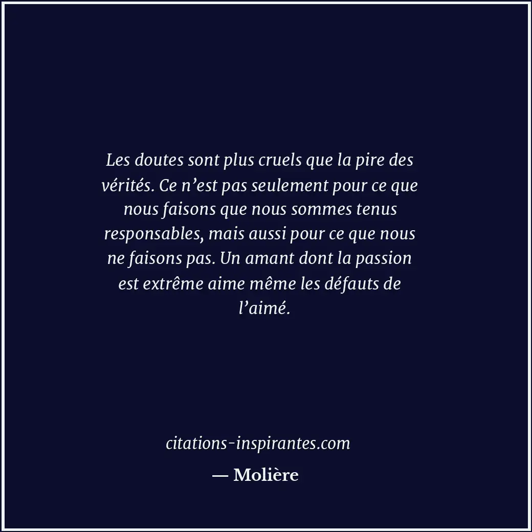 Citation de Molière