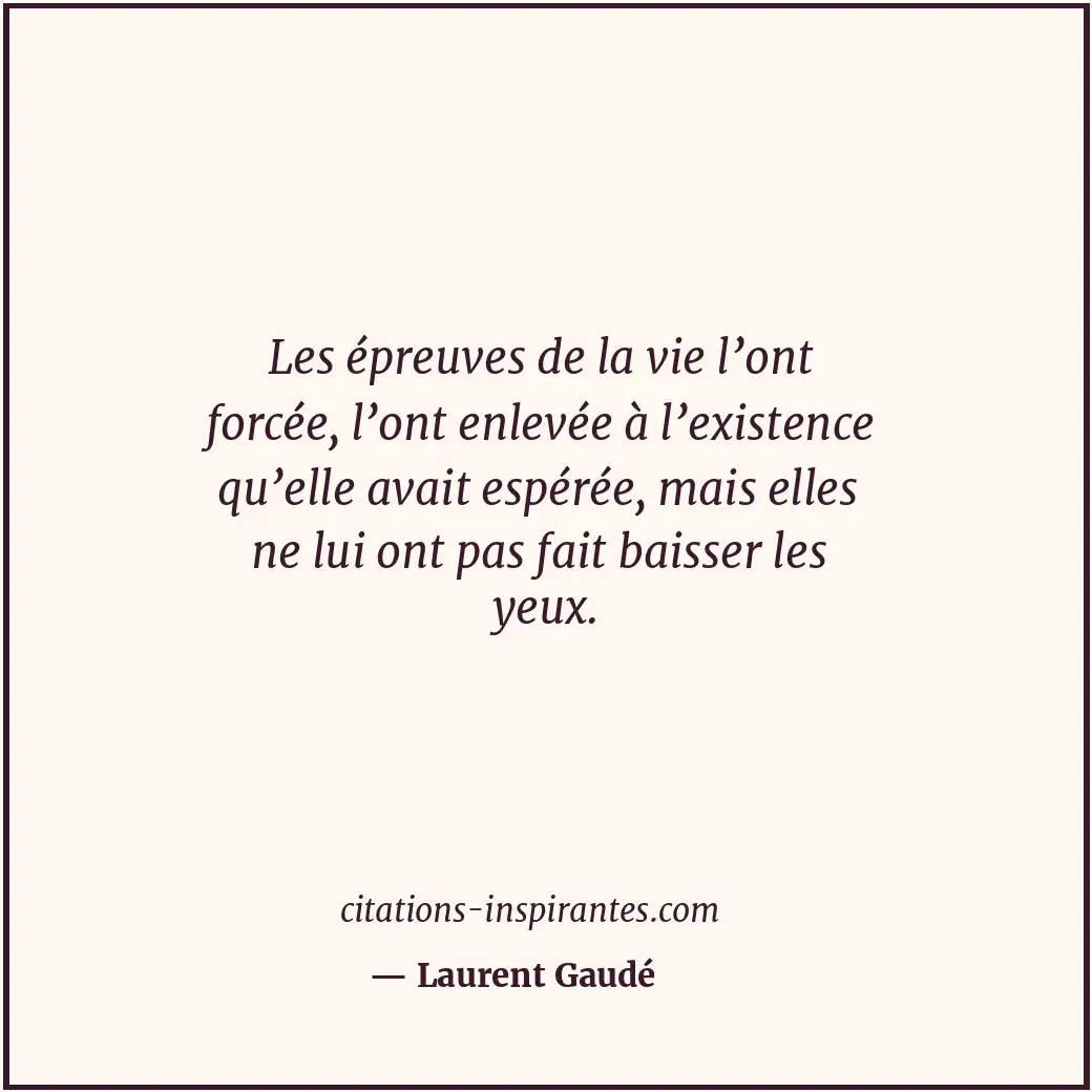 Citation de Laurent Gaudé