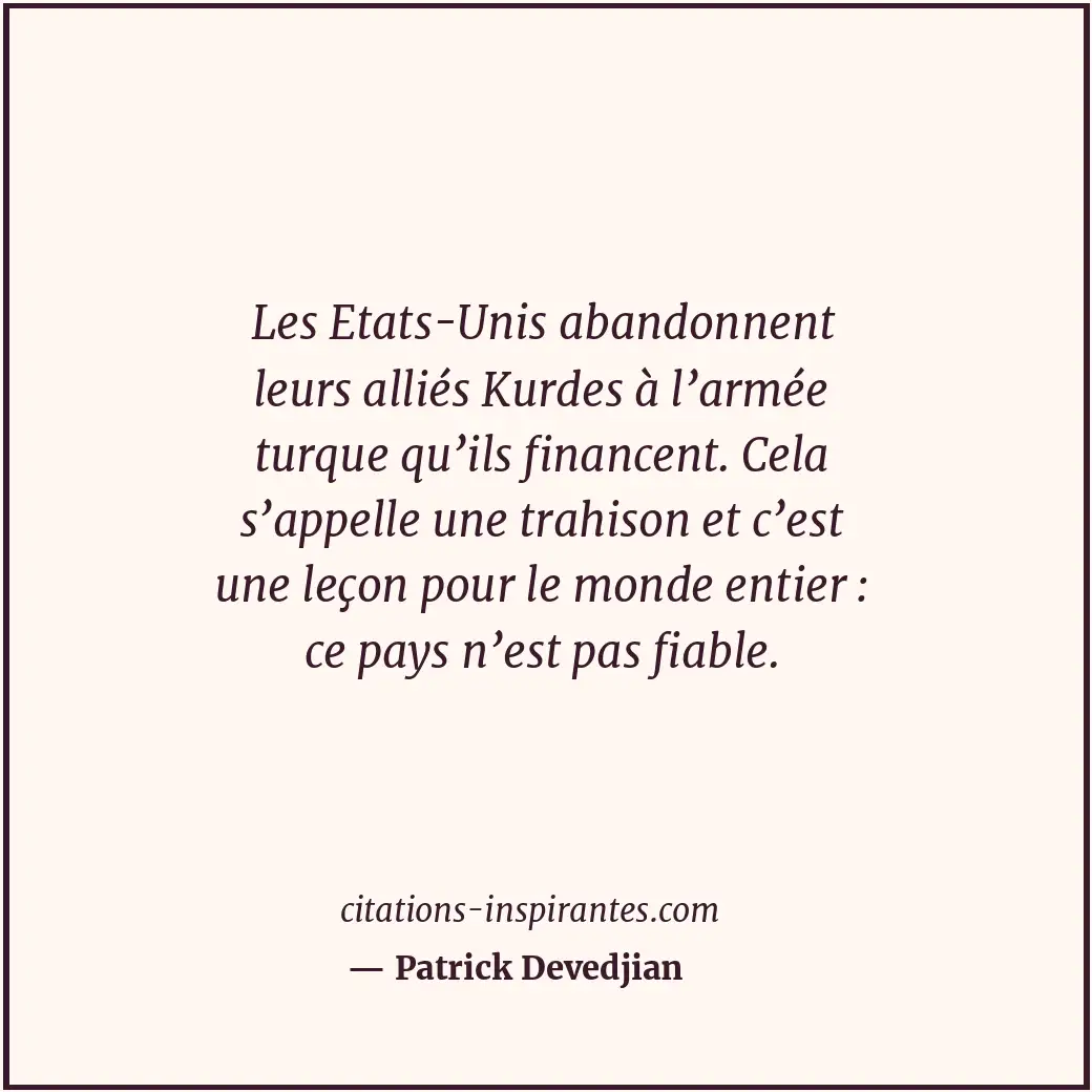 Citation de Patrick Devedjian