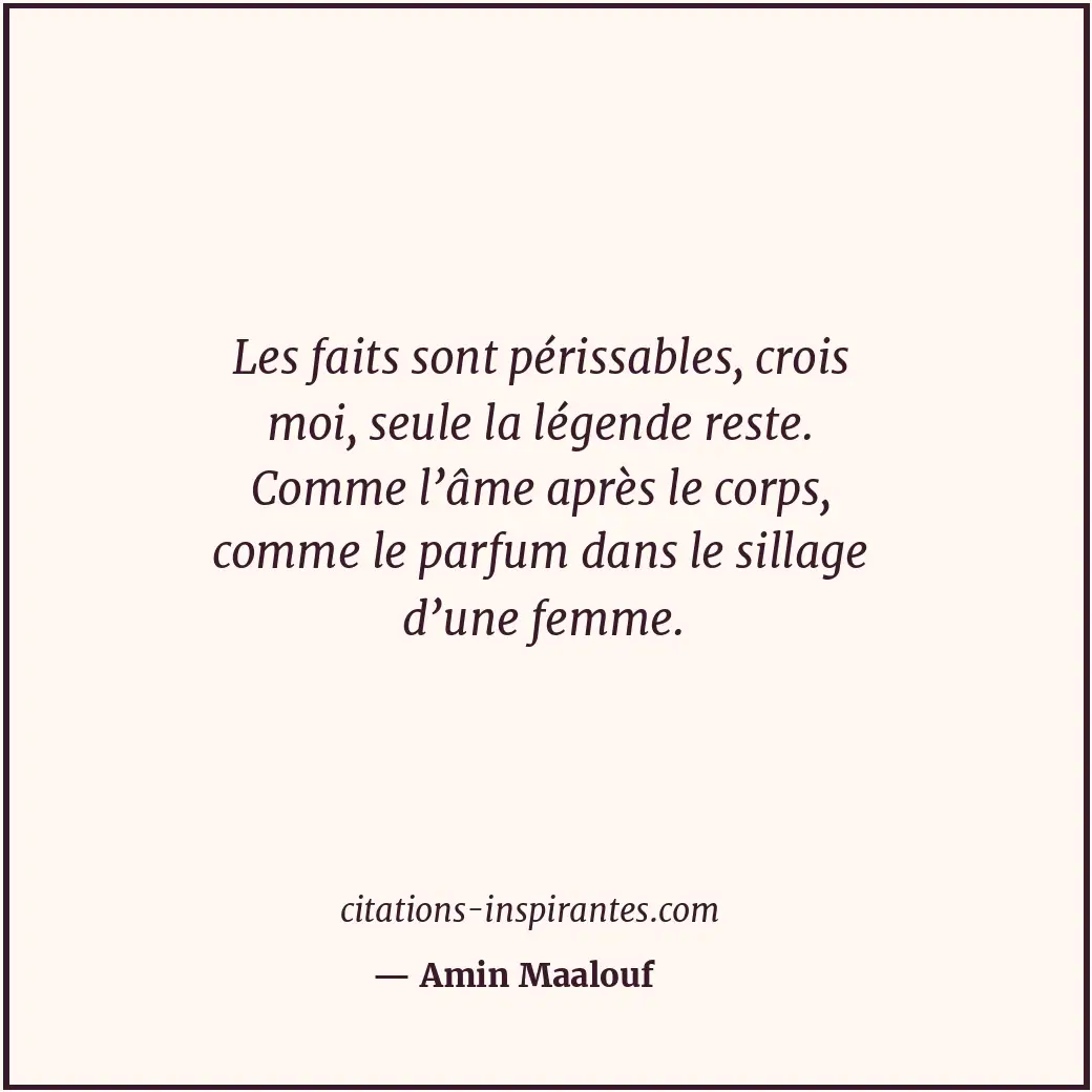 Citation de Amin Maalouf