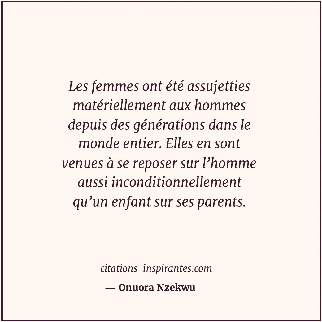 Citation de Onuora Nzekwu