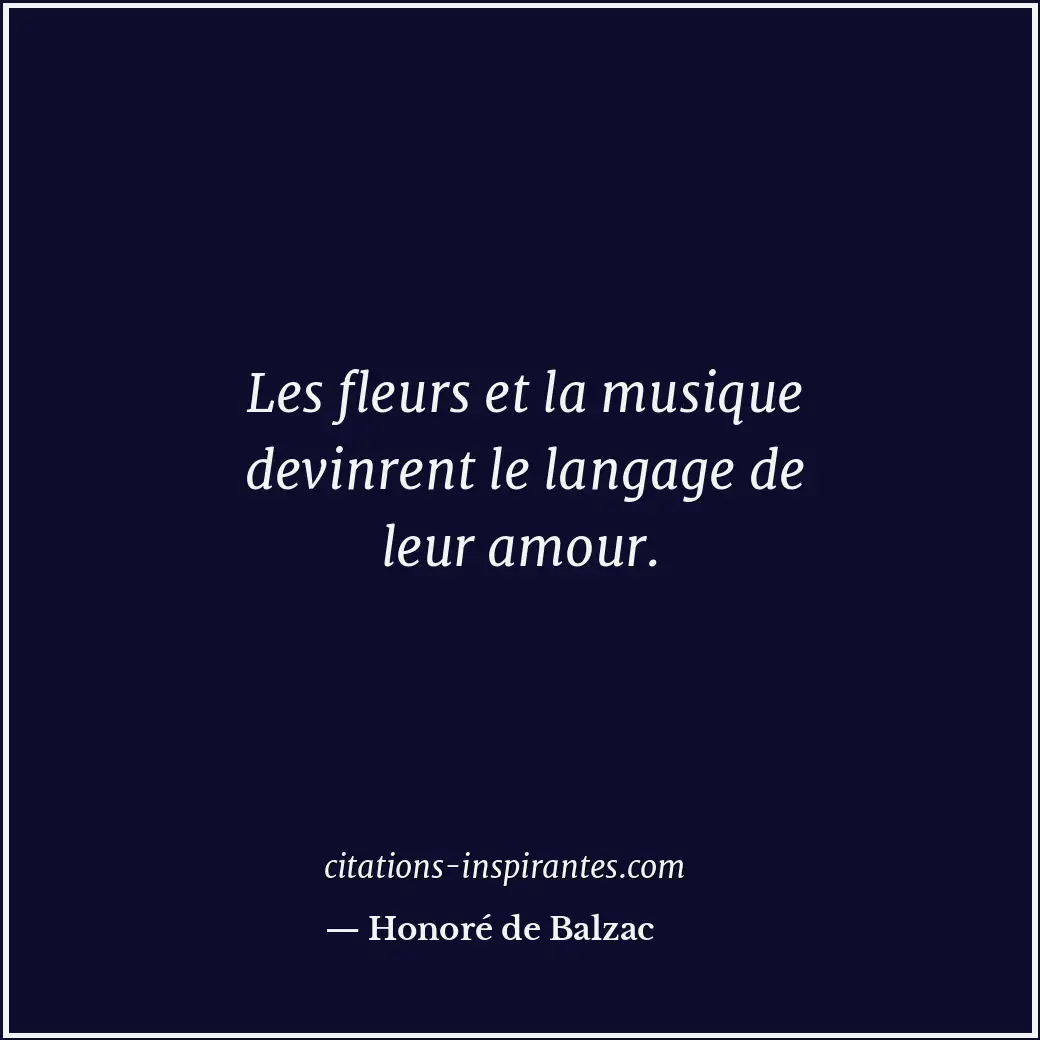 Citation de Honoré de Balzac