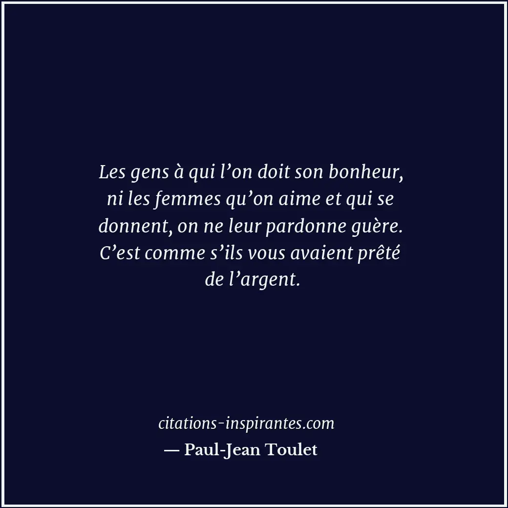 Citation de Paul-Jean Toulet