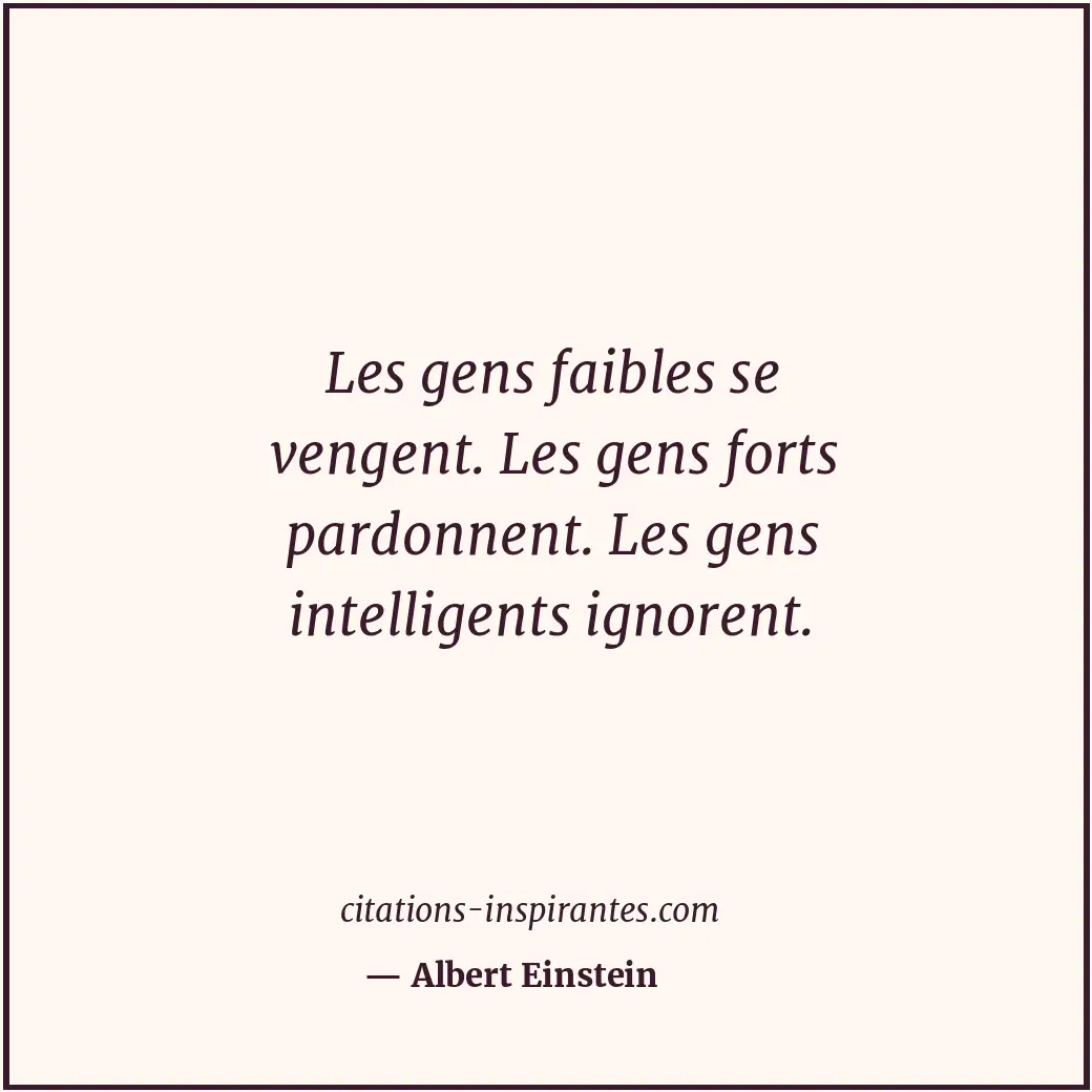 Citation de Albert Einstein