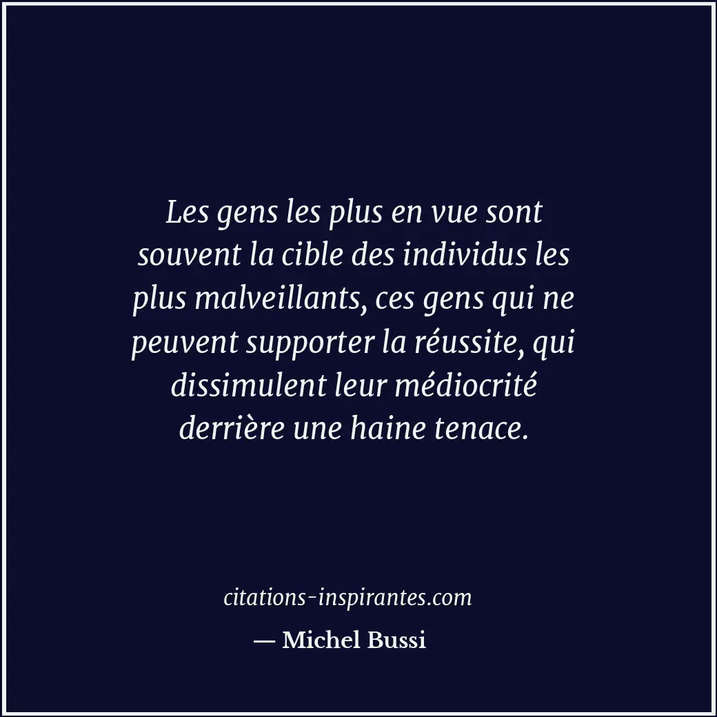 Citation de Michel Bussi