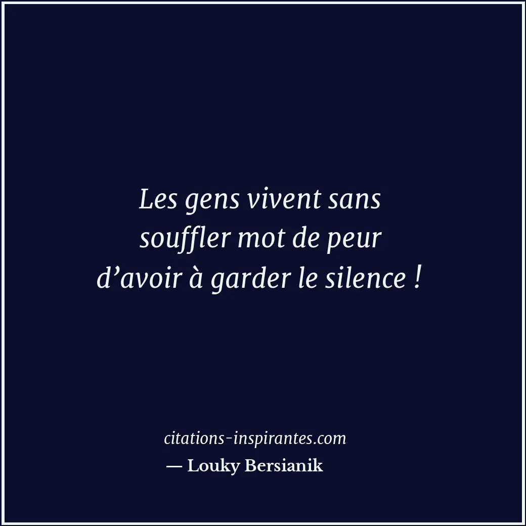 Citation de Louky Bersianik