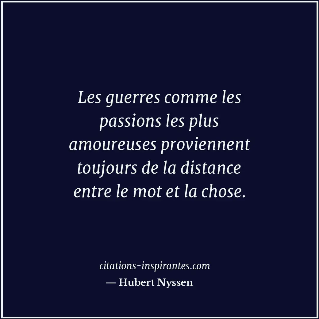 Citation de Hubert Nyssen