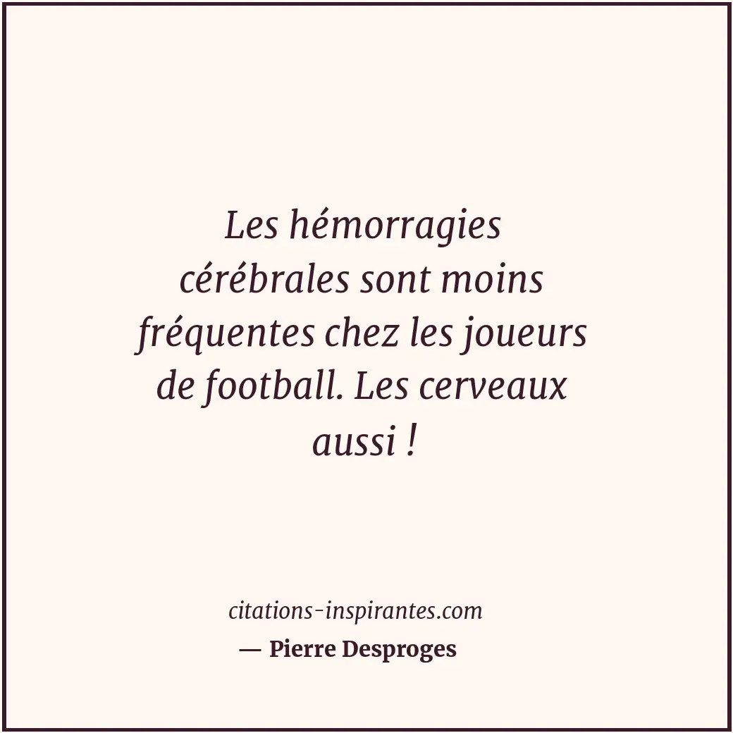 Citation de Pierre Desproges