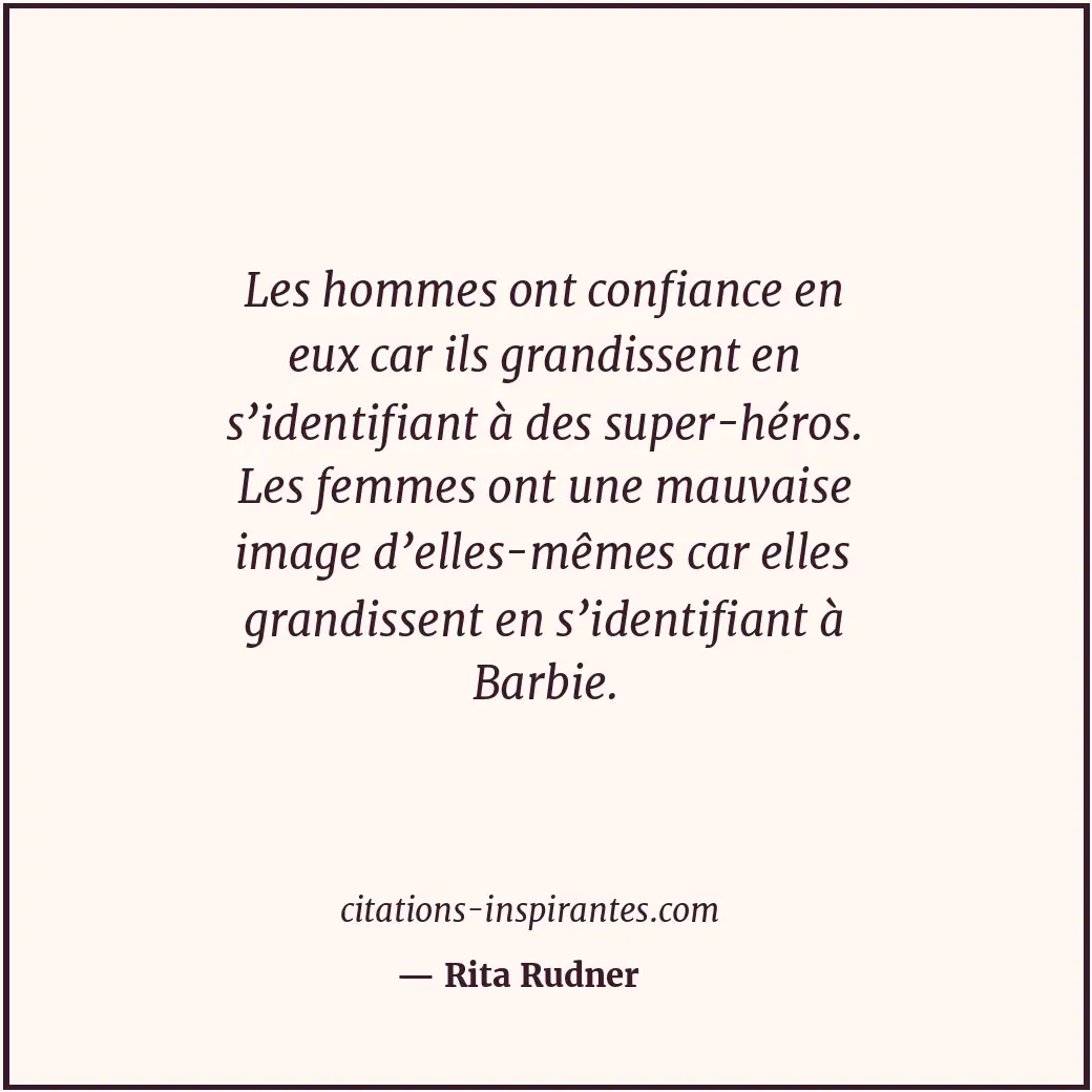 Citation de Rita Rudner