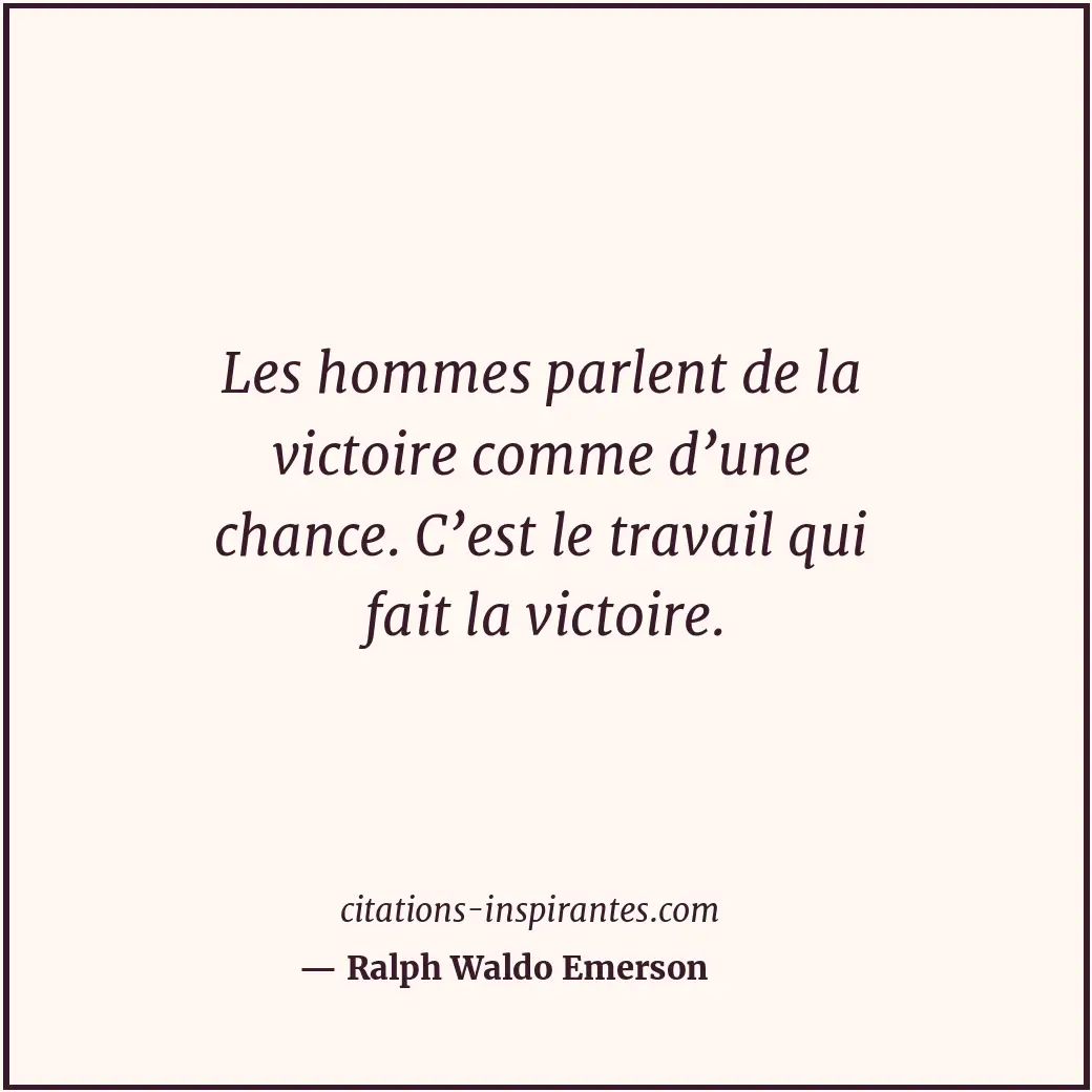 Citation de Ralph Waldo Emerson