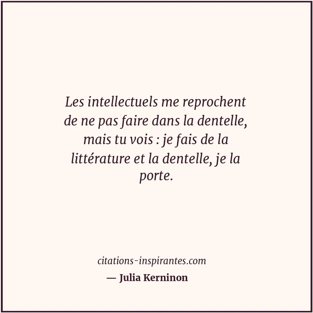 Citation de Julia Kerninon