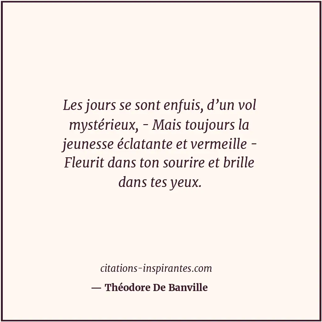 Citation de Théodore De Banville