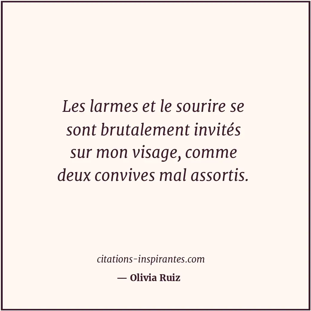 Citation de Olivia Ruiz