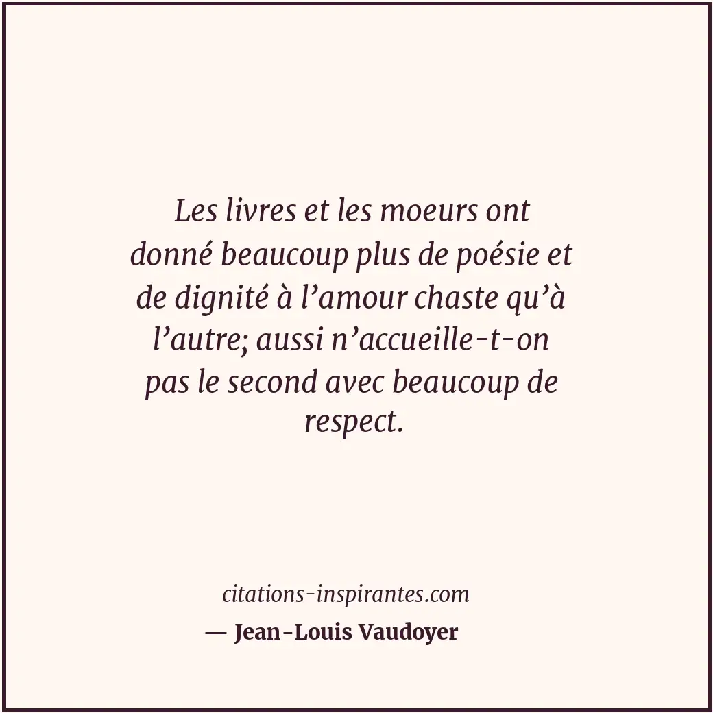 Citation de Jean-Louis Vaudoyer