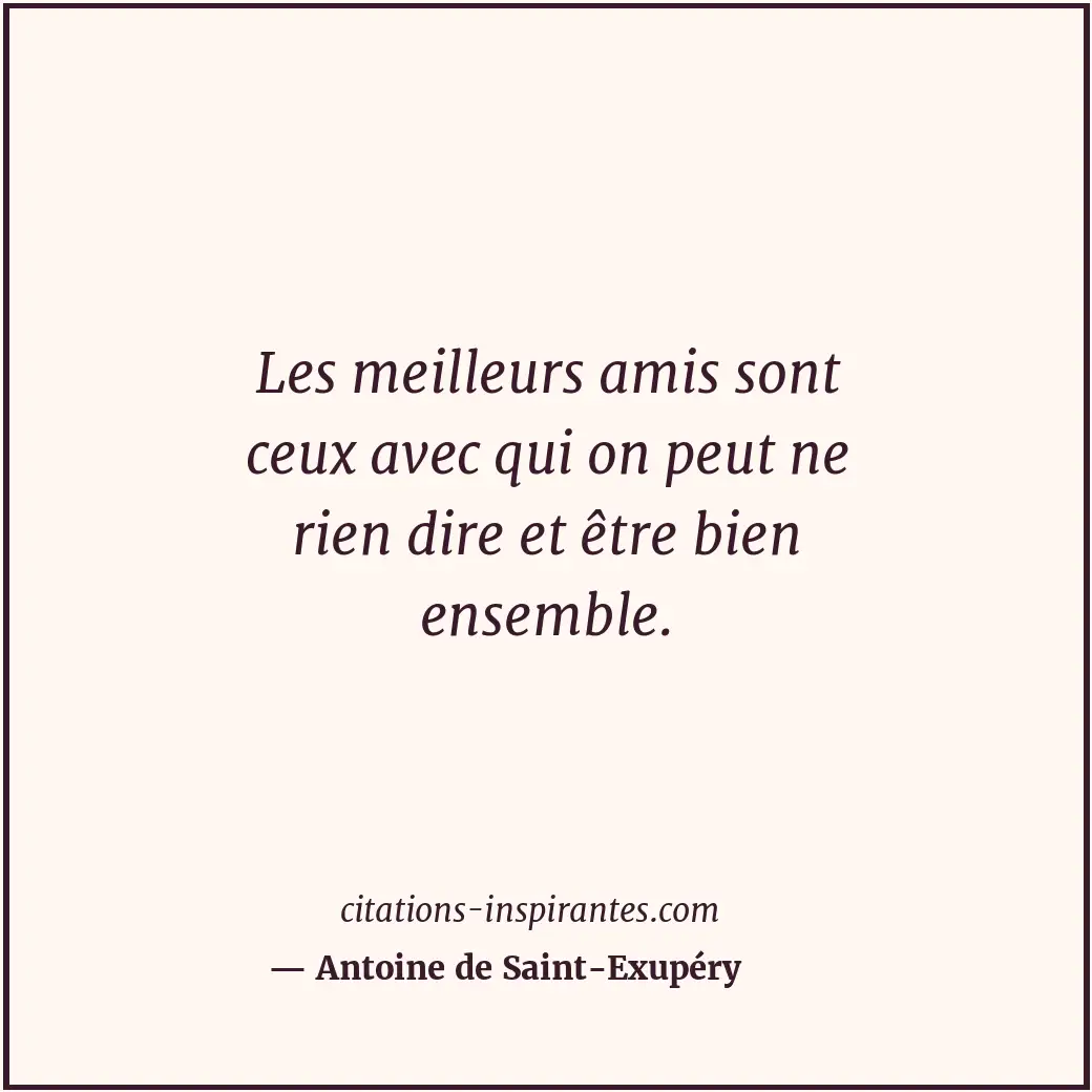 Citation de Antoine de Saint-Exupéry