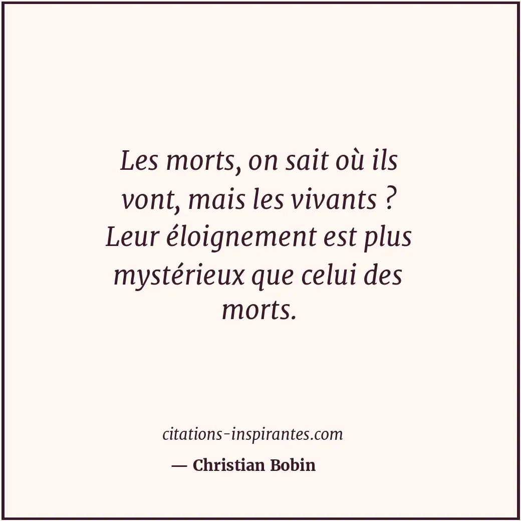 Citation de Christian Bobin