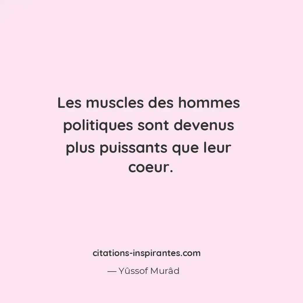Citation de Yûssof Murâd