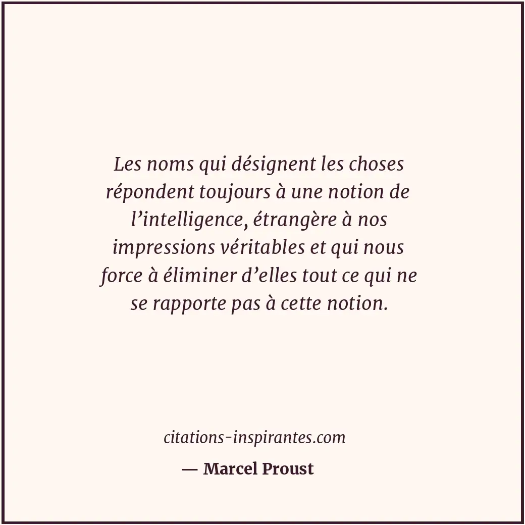 Citation de Marcel Proust