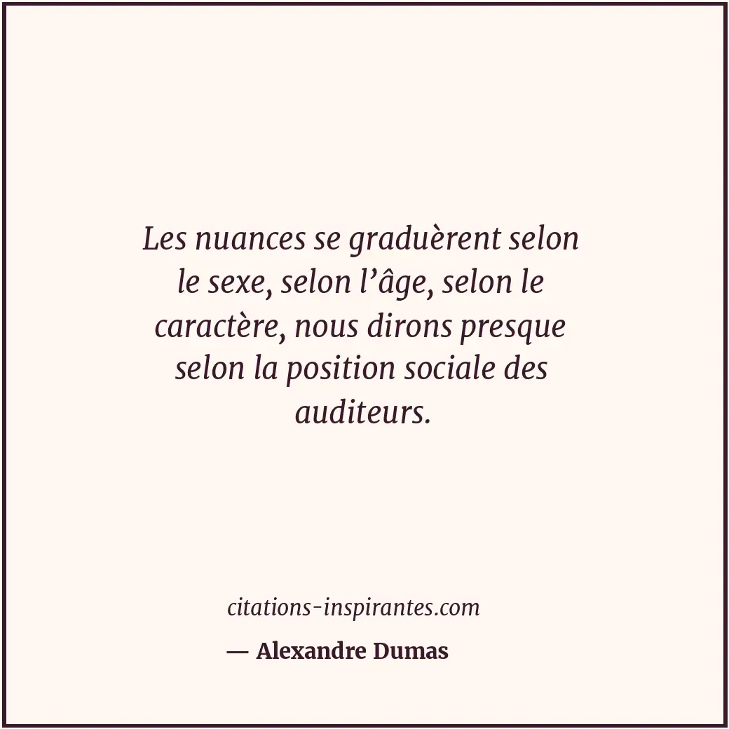 Citation de Alexandre Dumas