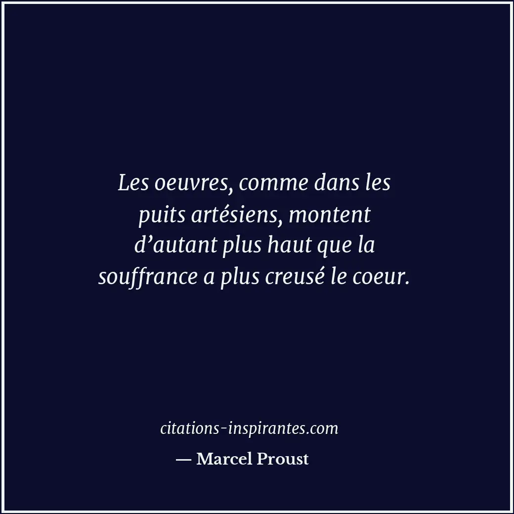 Citation de Marcel Proust